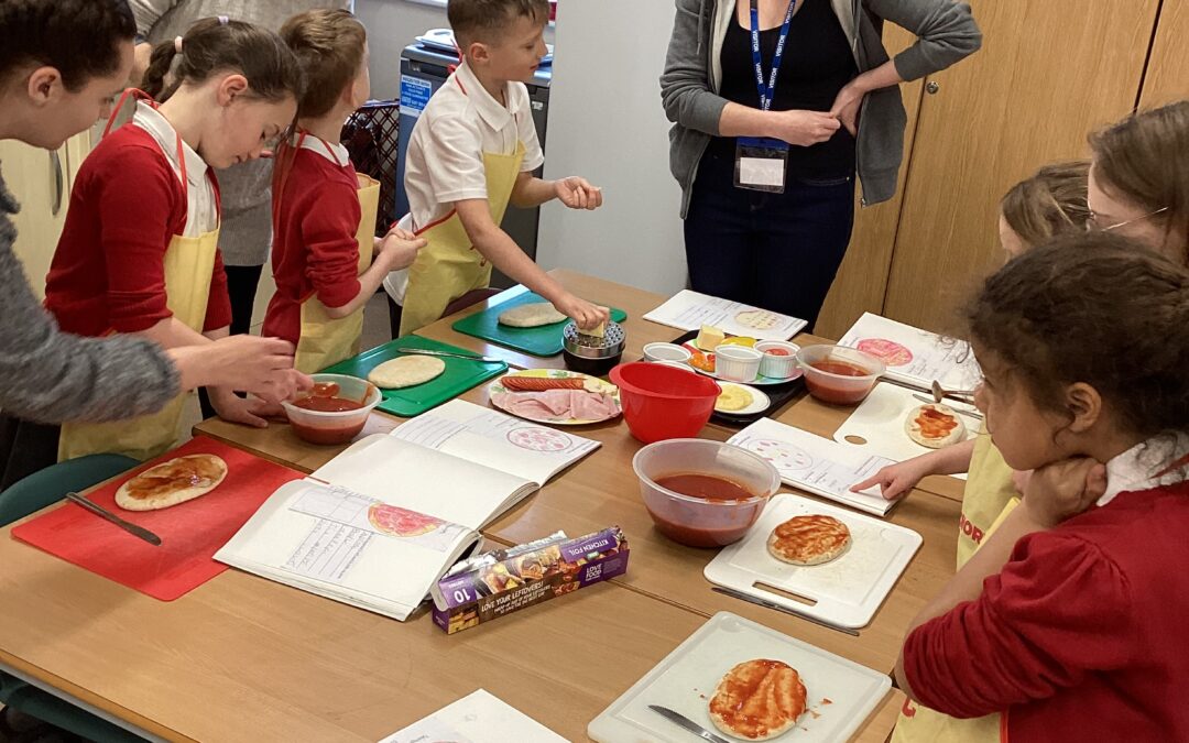 Year 2 Pizza Making – 23rd April